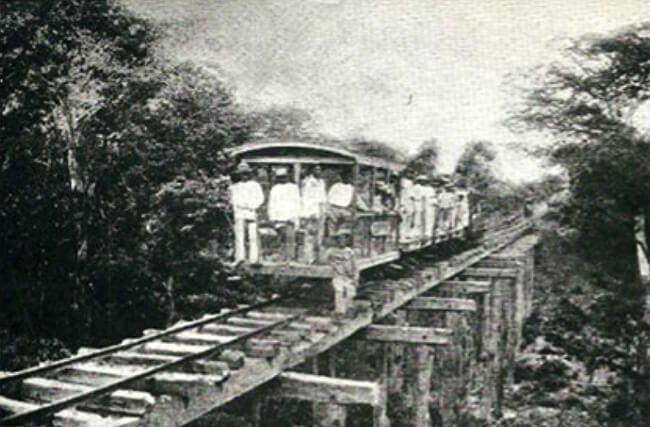Figura 30. Gran Ferrocarril de La Ceiba.