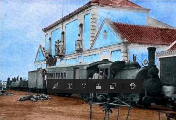 Figura 37. Estación del Ferrocarril Coro-La Vela, 1890.