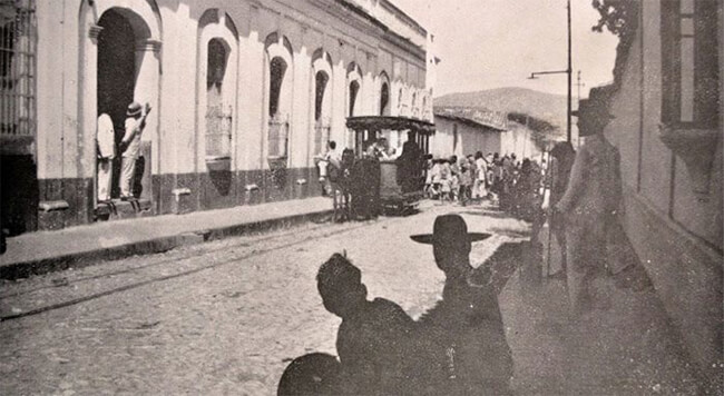 Figura 49. Tranvía de caballito de Barquisimeto. F/ A. Morrison.