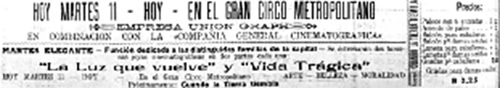 Figura 10. El Nuevo Diario. Caracas, 11 de agosto de 1914, p. 6