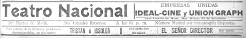 Figura 3. El Universal. Caracas, 23 de septiembre de 1913, p. 3