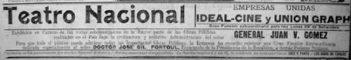 Figura 5. El Universal. Caracas, 26 de septiembre de 1913, p. 3