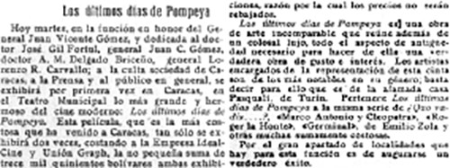 Figura 6. El Nuevo Diario. Caracas, 10 de febrero 1914, p. 7