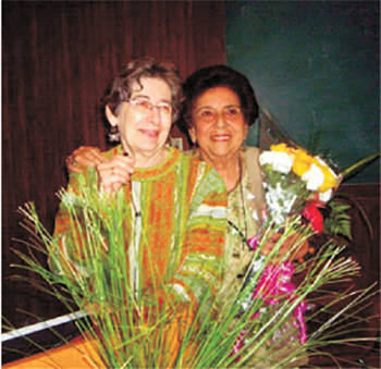 Dra. Sonia Hecker de Torres y Lic. Alecia Freites de Acosta (2010)
