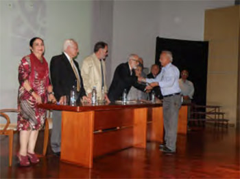 Entrega de los Premios “Dr. Francisco De Venanzi” y Geociencias