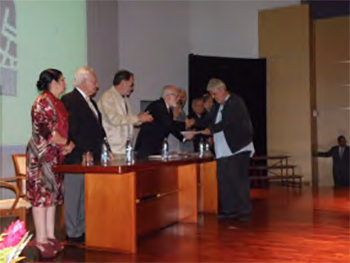 Entrega de los Premios “Dr. Francisco De Venanzi” y Geociencias