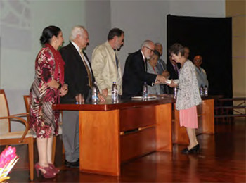 Entrega de los Premios “Dr. Francisco De Venanzi” y Geociencias