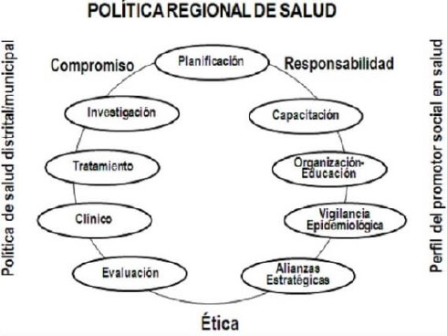 Fuente: Coordinación Curso Promotores Sociales en Salud. (1993)