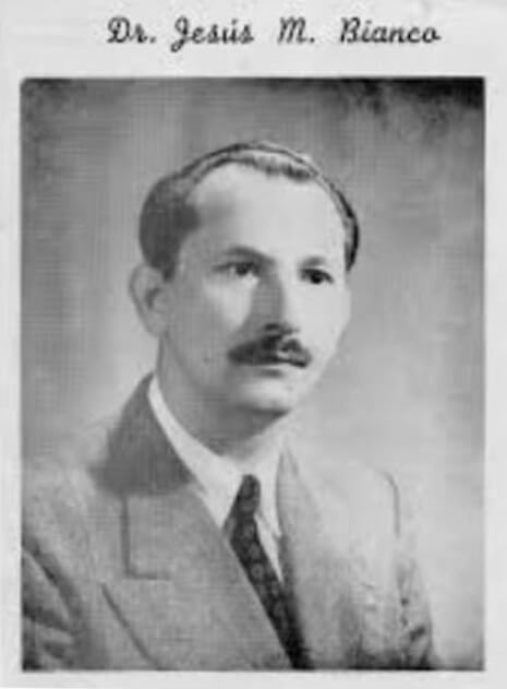 Dr. Jesús María Bianco Rector UCV (1965-1967, 1968-1970)