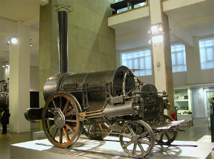 Figura 2. The Rocket en el Museo de Ciencias de Londres.