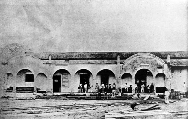 Figura 23. Estación y aduana de Encontrados, c1905