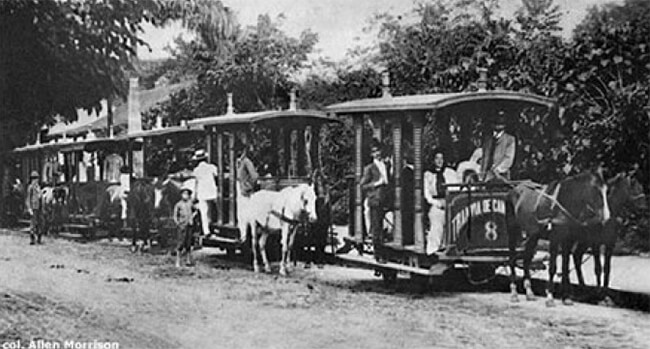 Figura 47. Tranvía de caballito de Valencia: Camoruco. F/ A. Morrison.