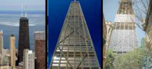Foto: John Hancock Center. En construcción.