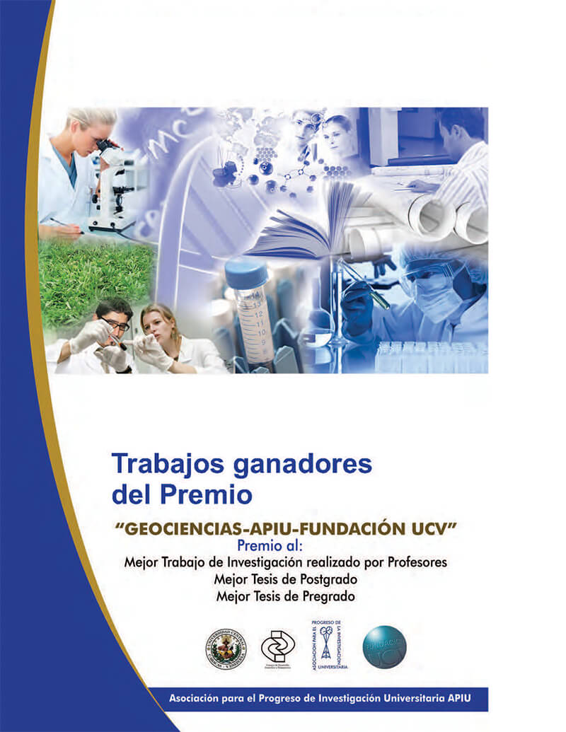 Trabajos ganadores del Premio "Geociencias-APIU-Fundación UCV"